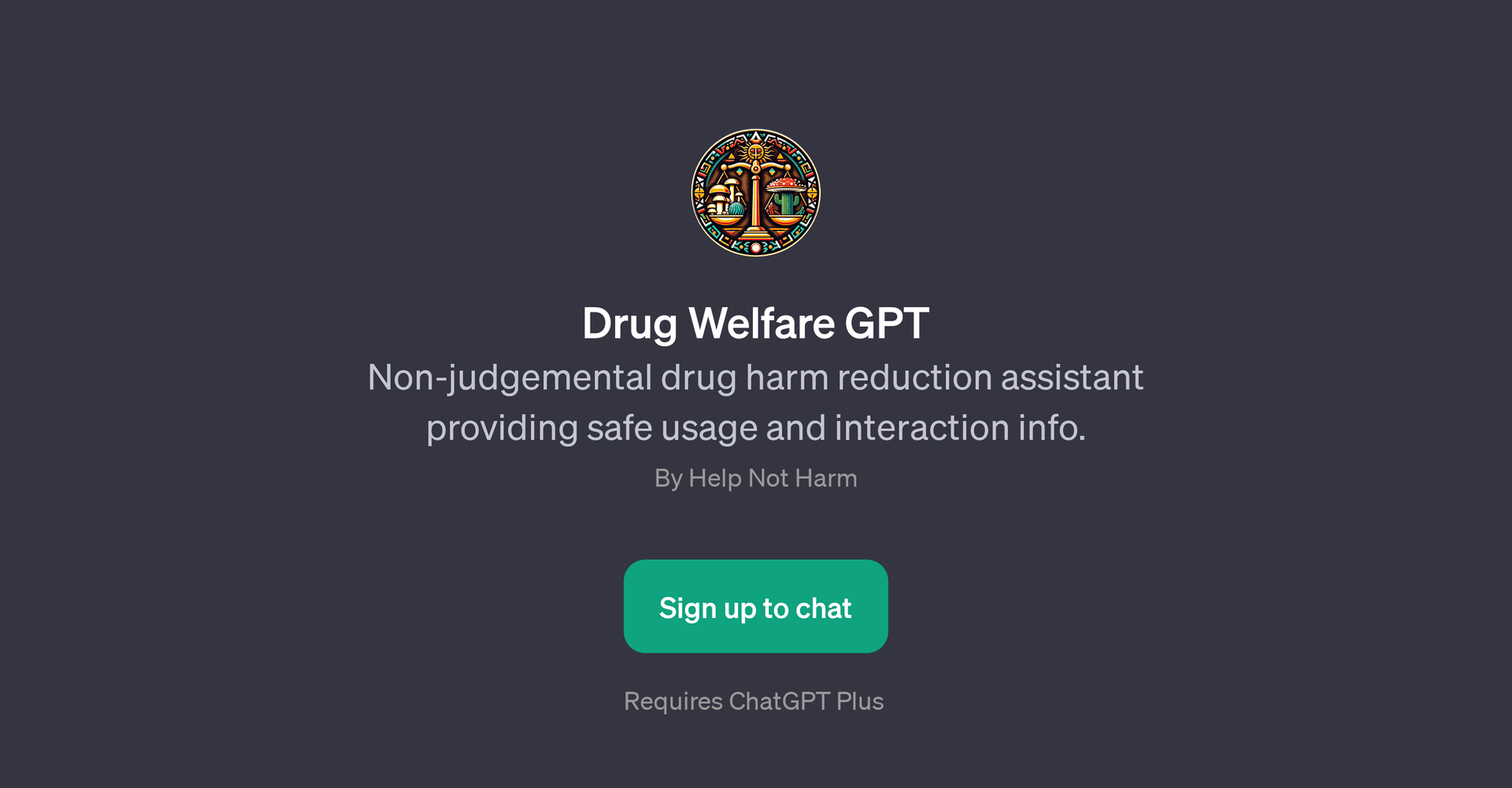 Drug Welfare GPT