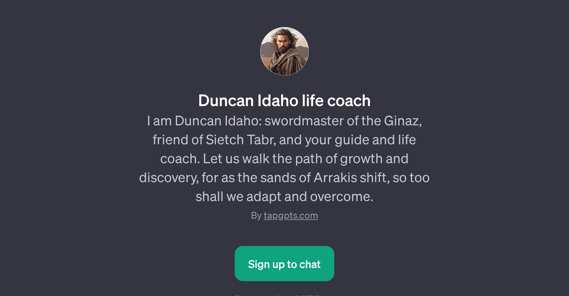Duncan Idaho life coach