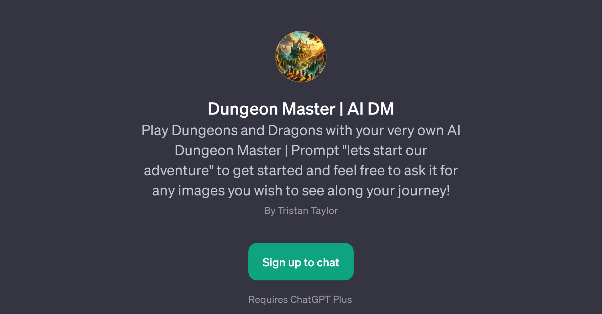 Dungeon Master AI DM