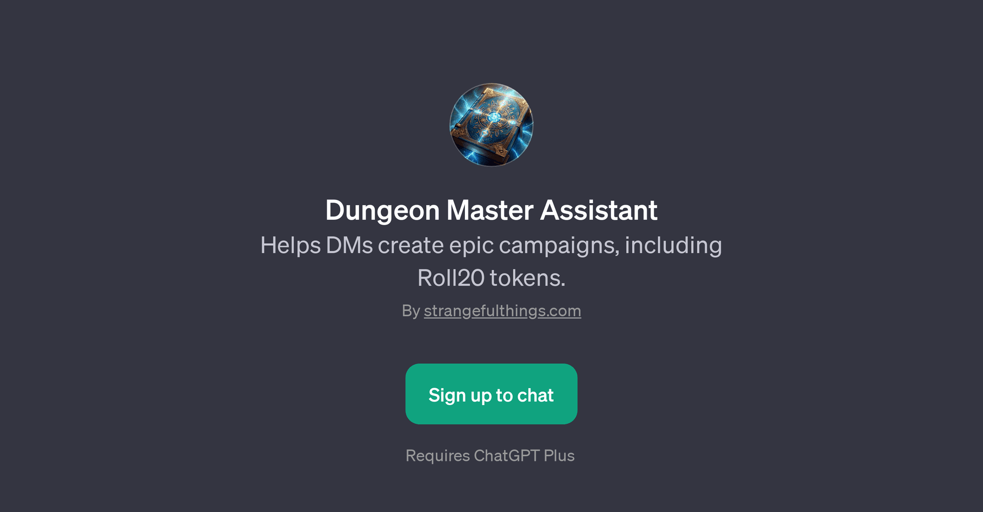 Dungeon Master Assistant