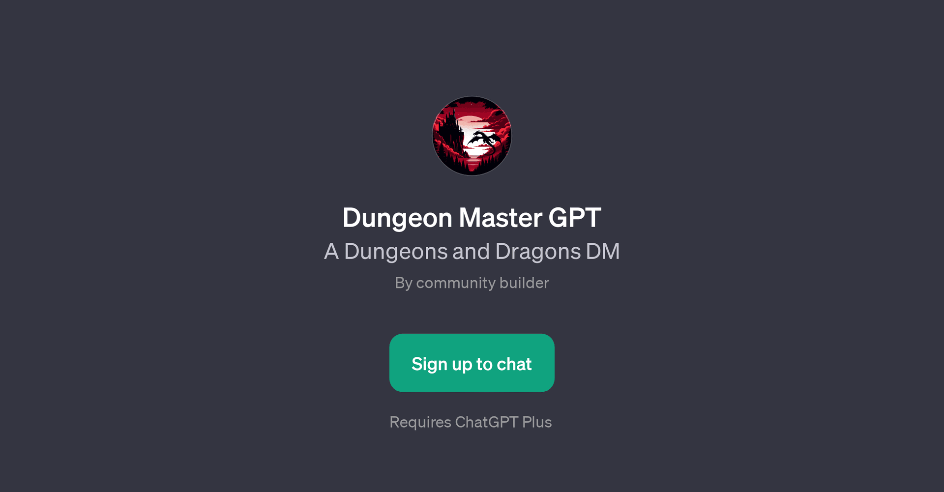 Dungeon Master GPT