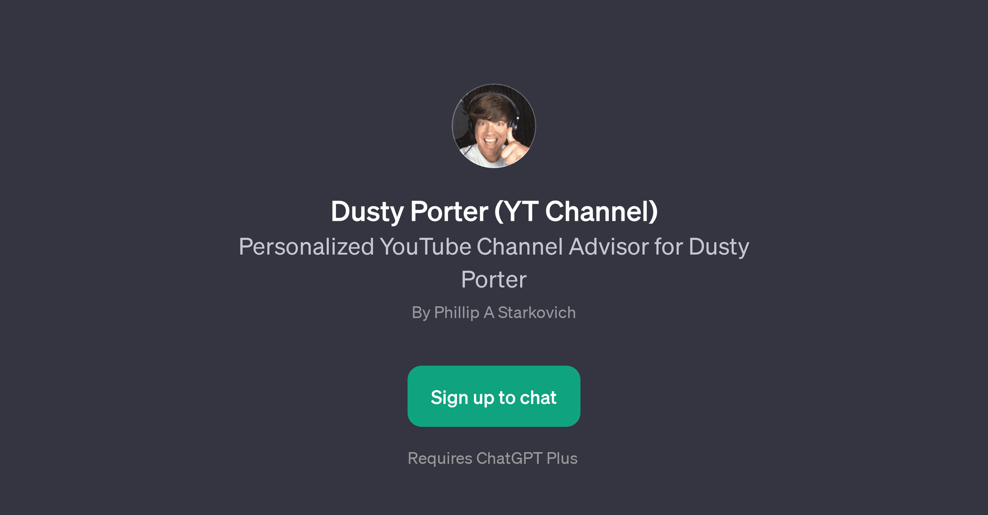 Dusty Porter (YT Channel)