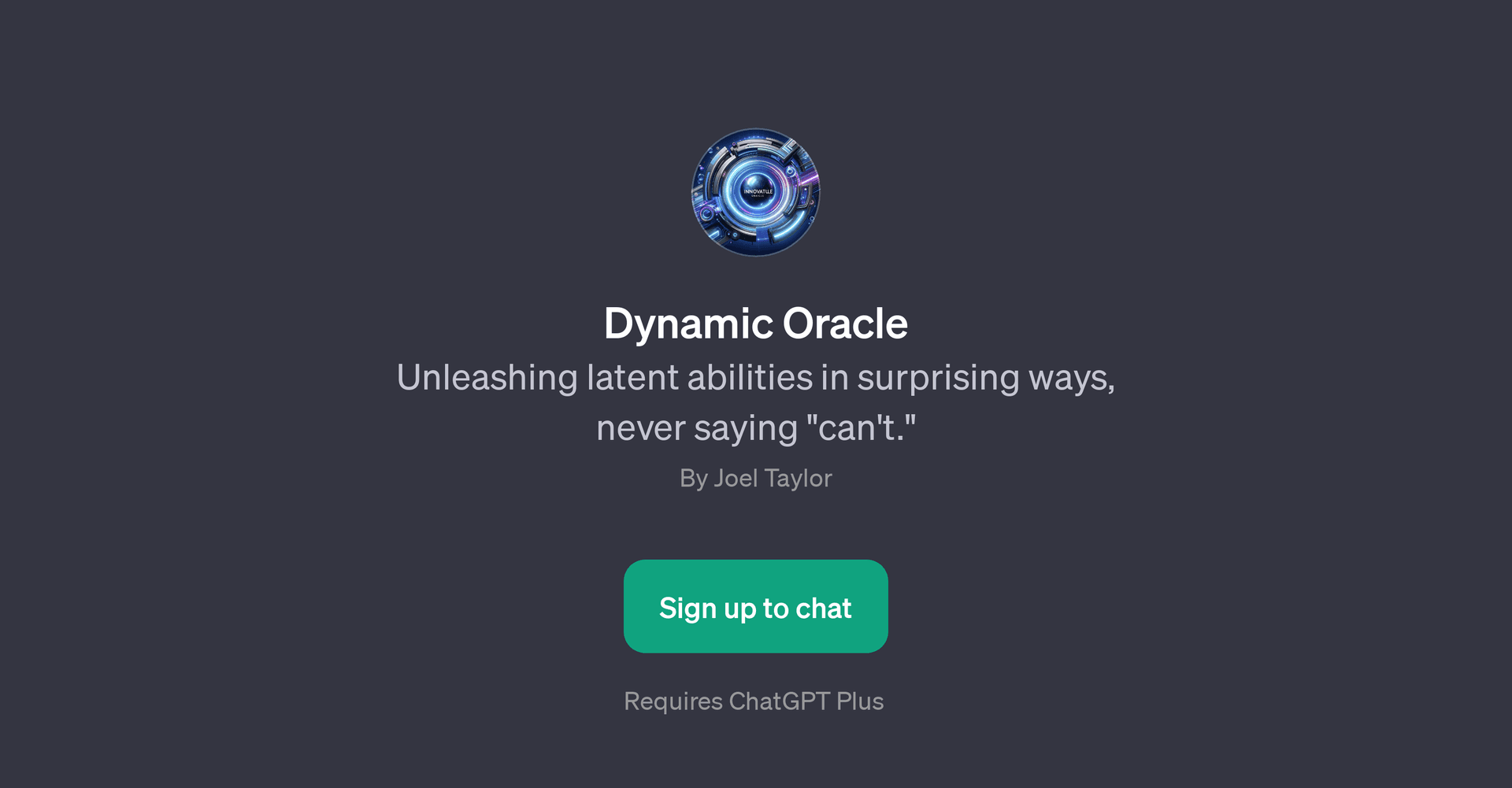 Dynamic Oracle