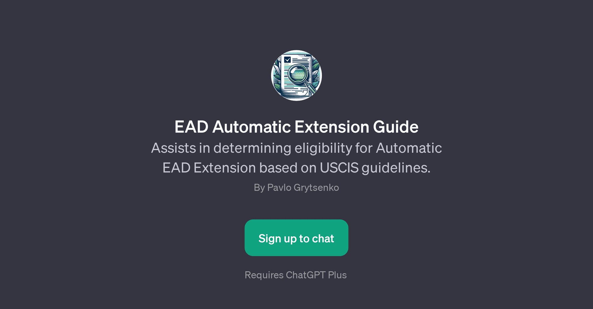 EAD Automatic Extension Guide