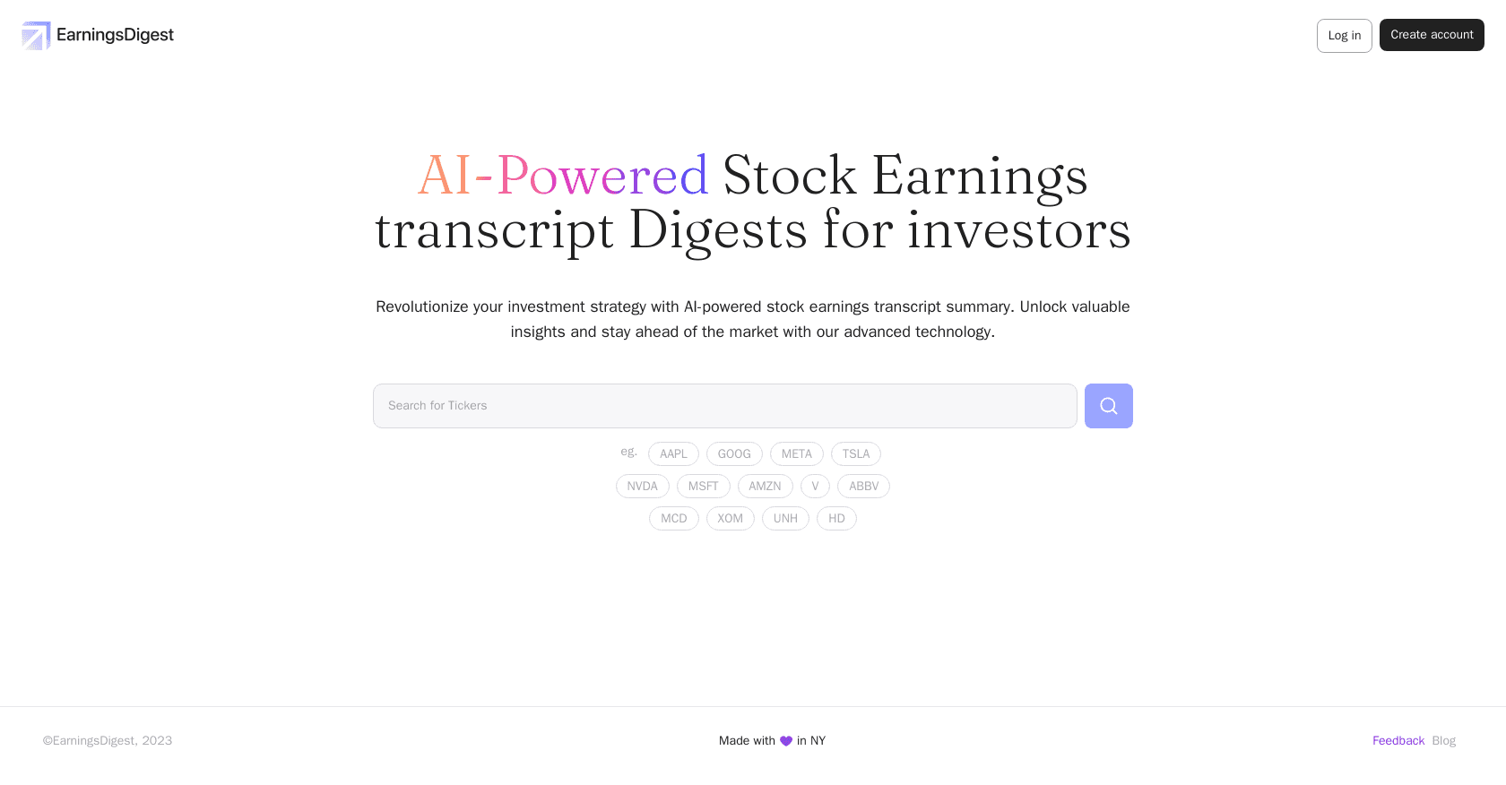 EarningsDigest