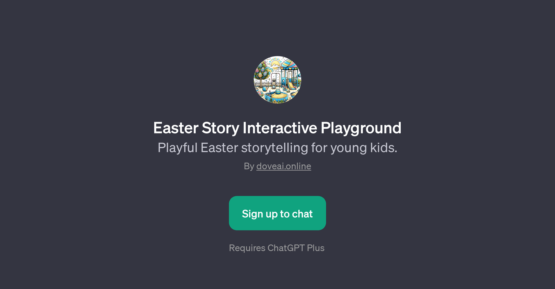 Easter Story Interactive Playground