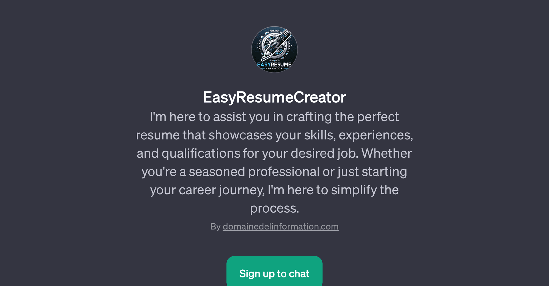 EasyResumeCreator