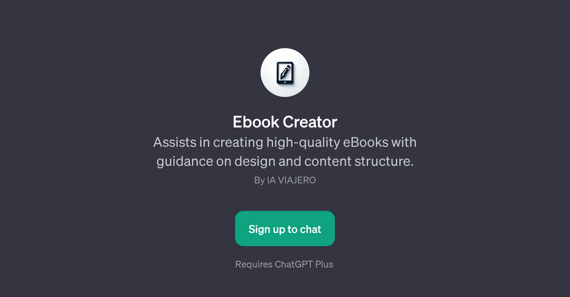 Ebook Creator