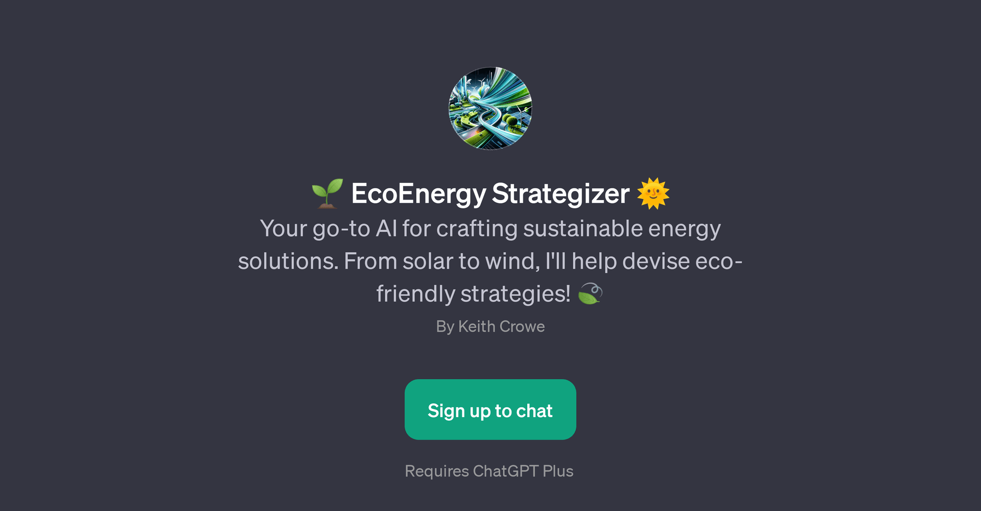 EcoEnergy Strategizer