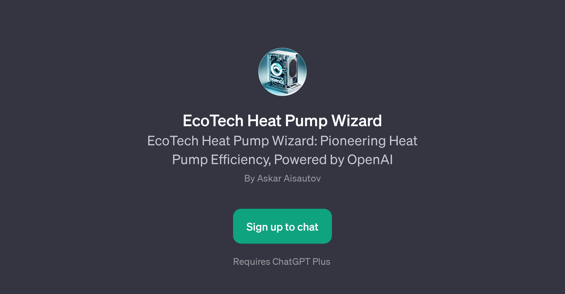 EcoTech Heat Pump Wizard