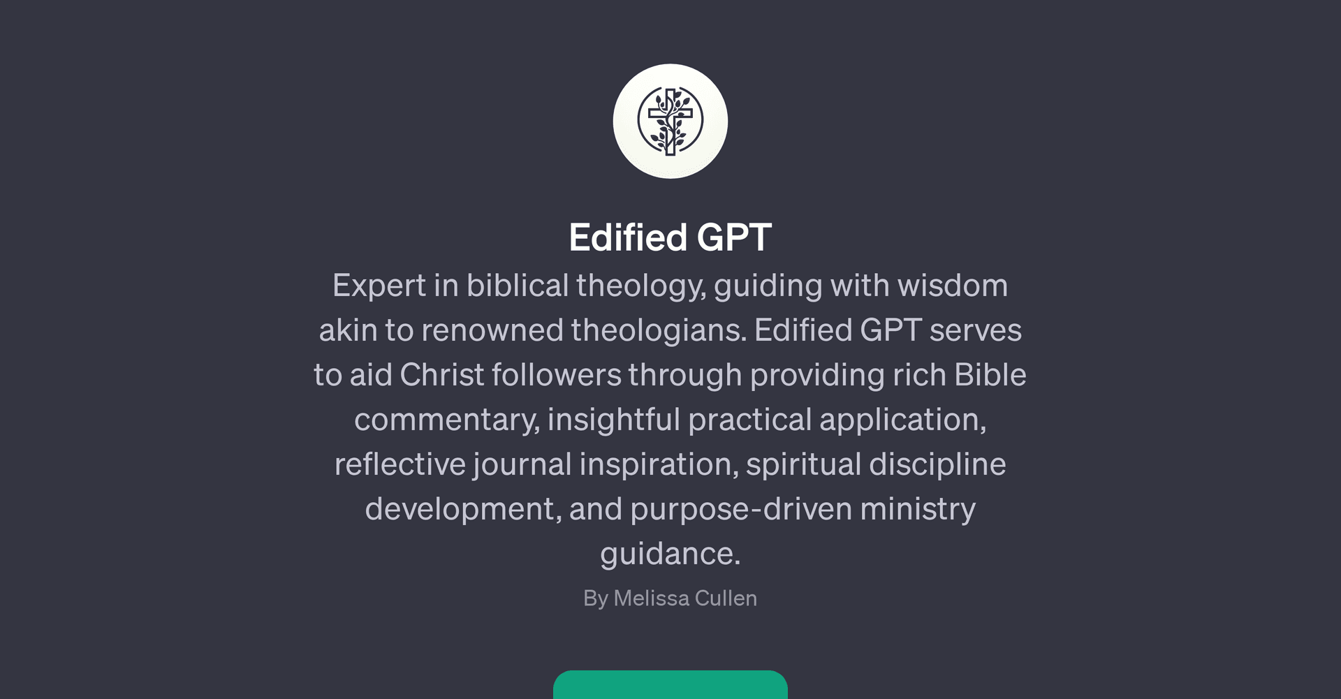 Edified GPT