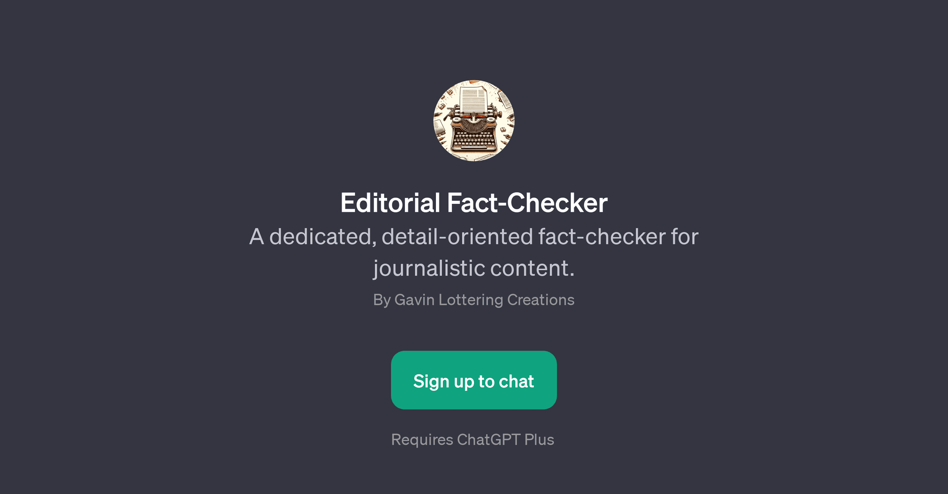 Editorial Fact-Checker