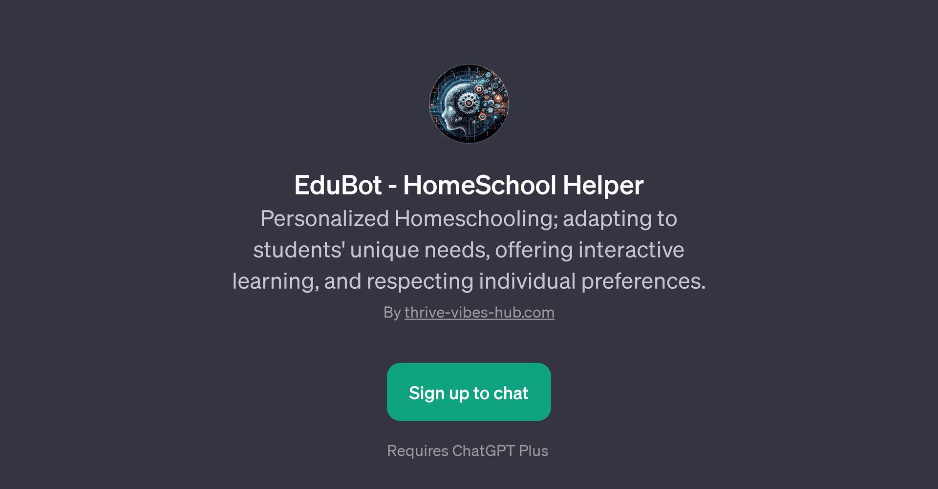 EduBot - HomeSchool Helper