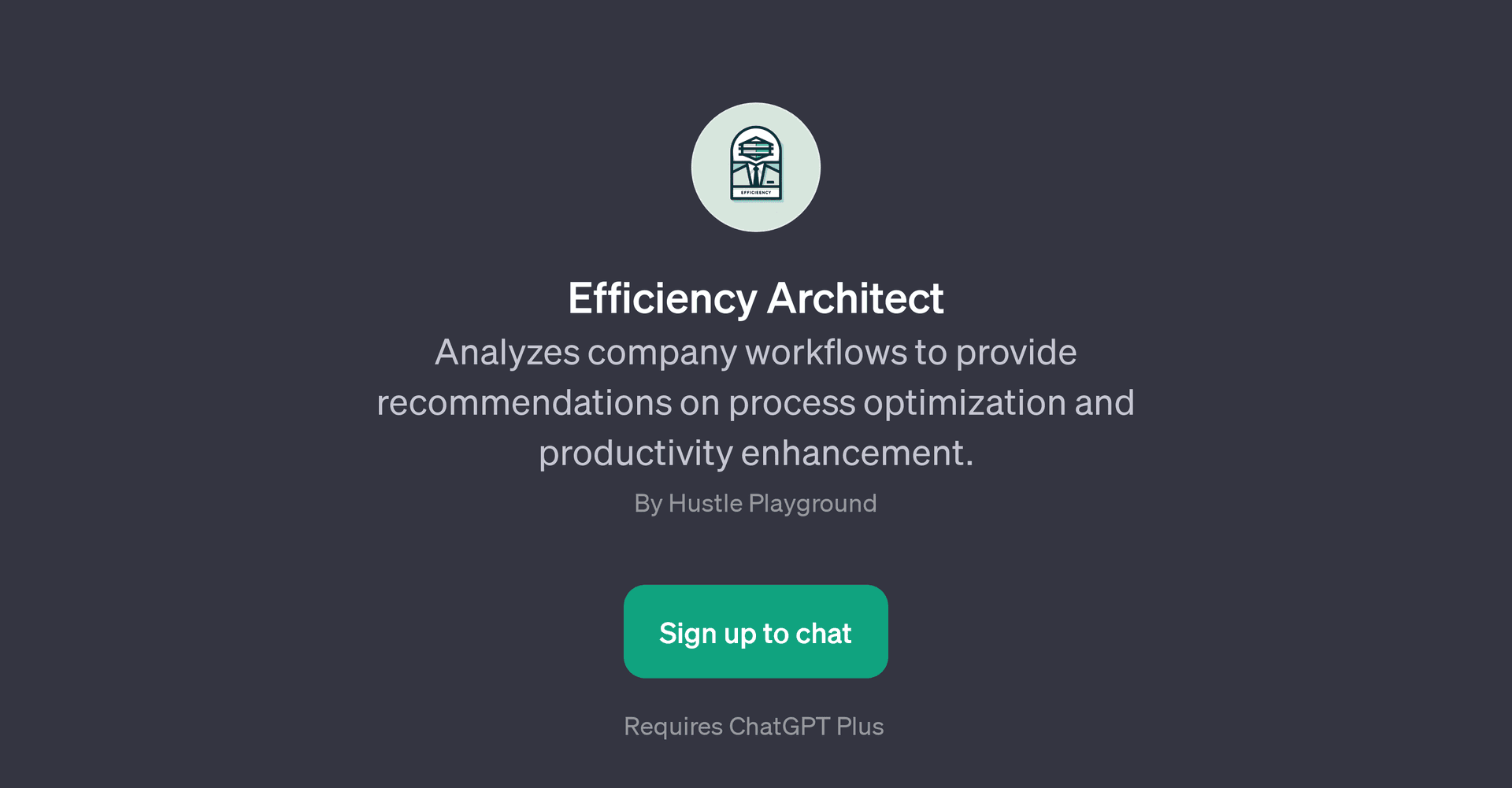 Efficiency Architect