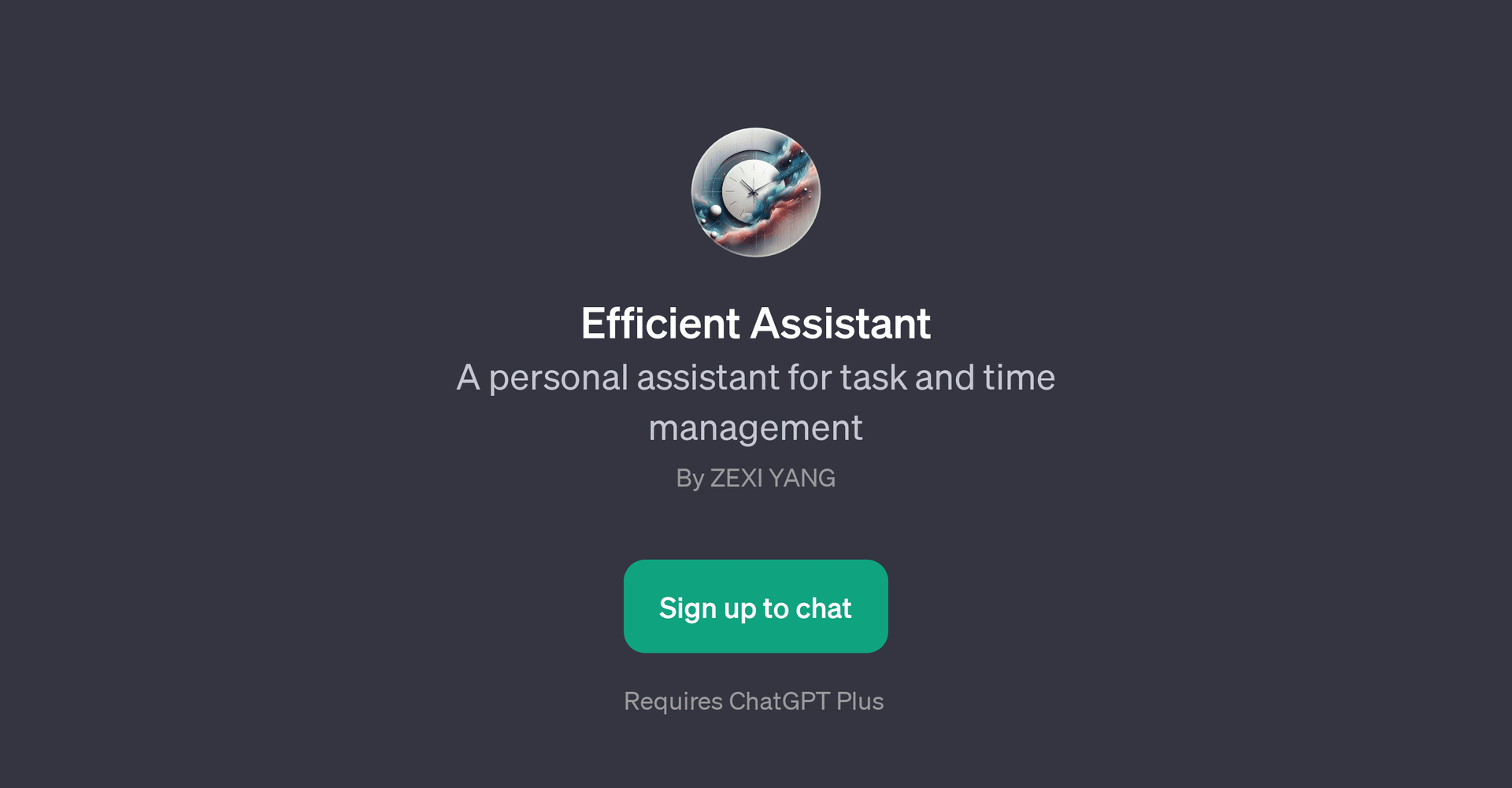 Efficient Assistant