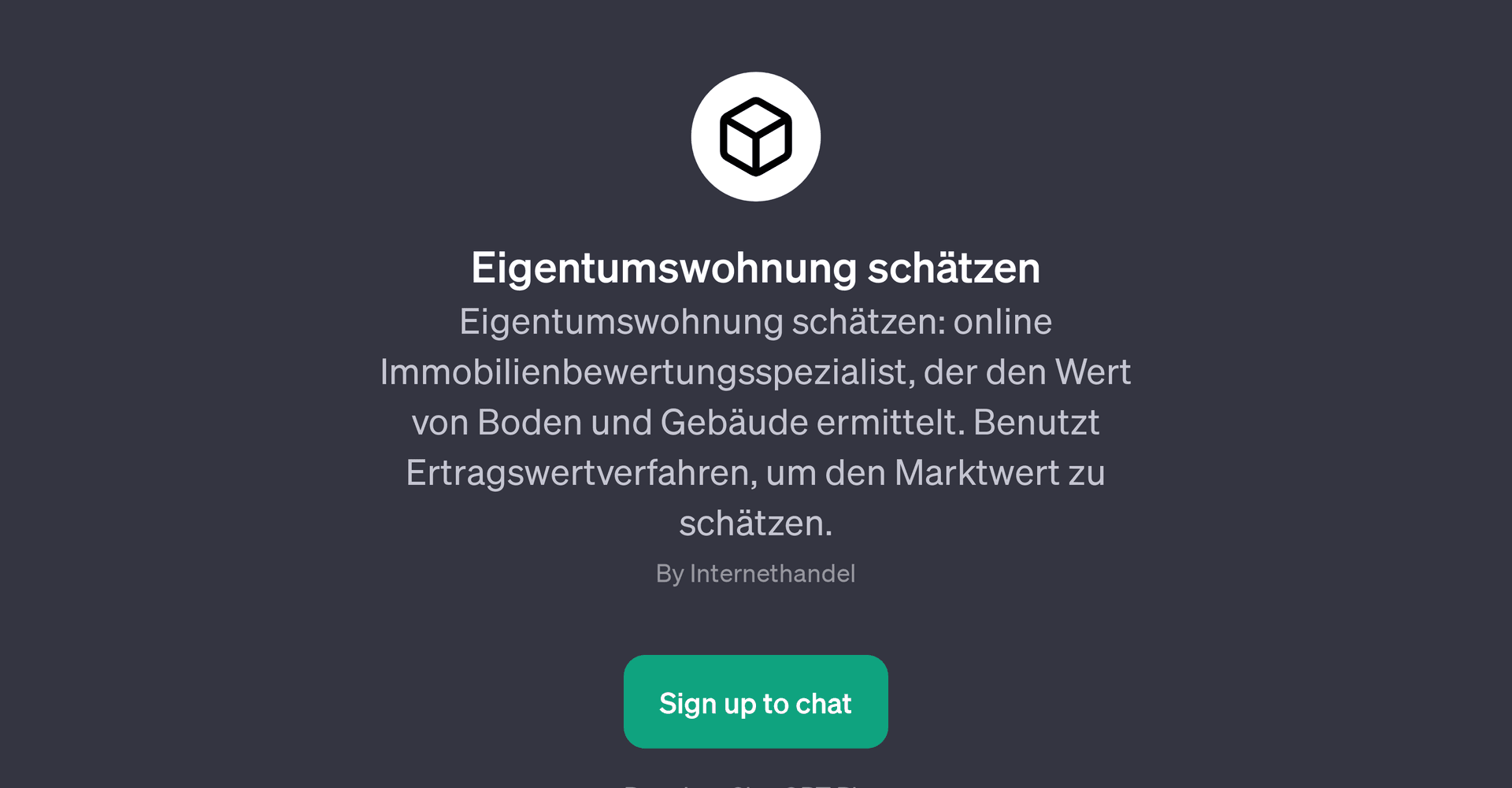 Eigentumswohnung schtzen