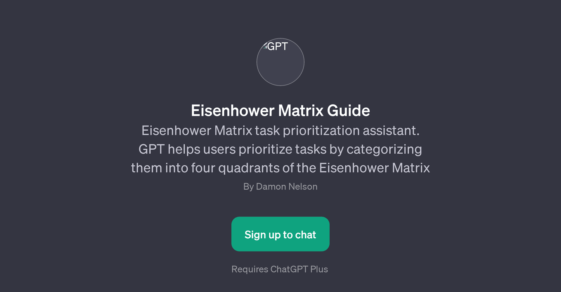 Eisenhower Matrix Guide