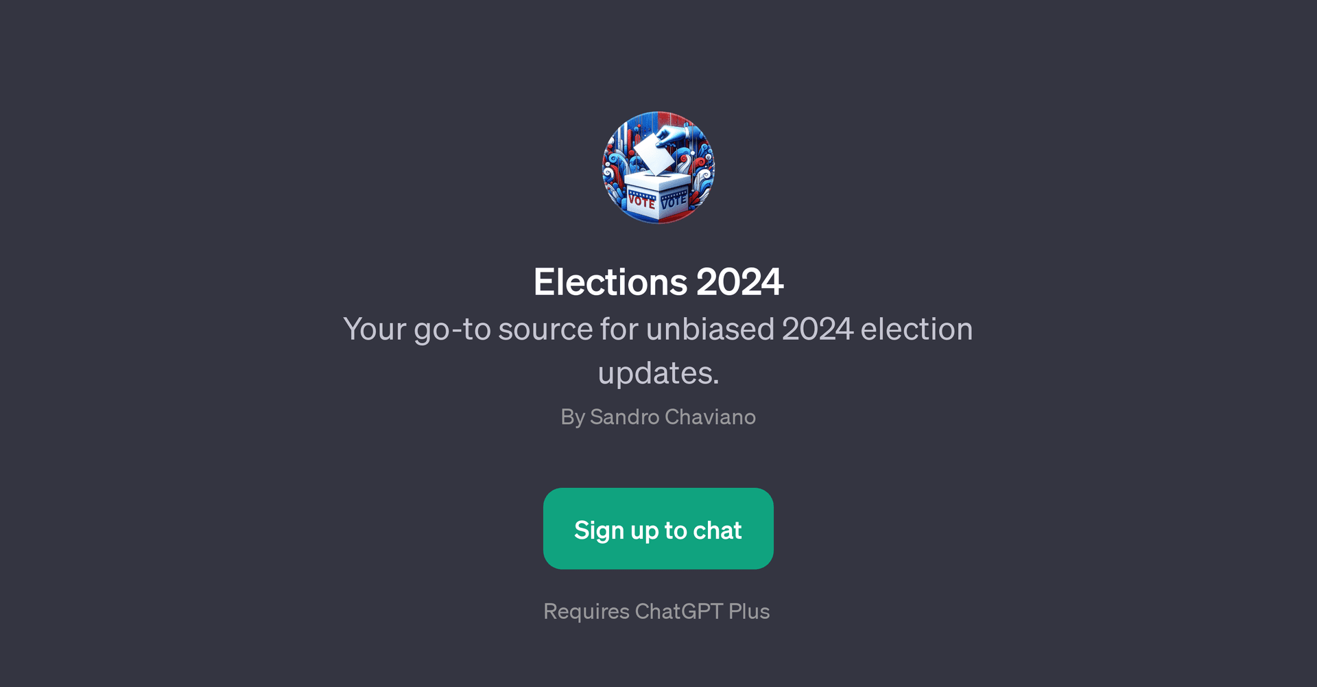 Elections 2024