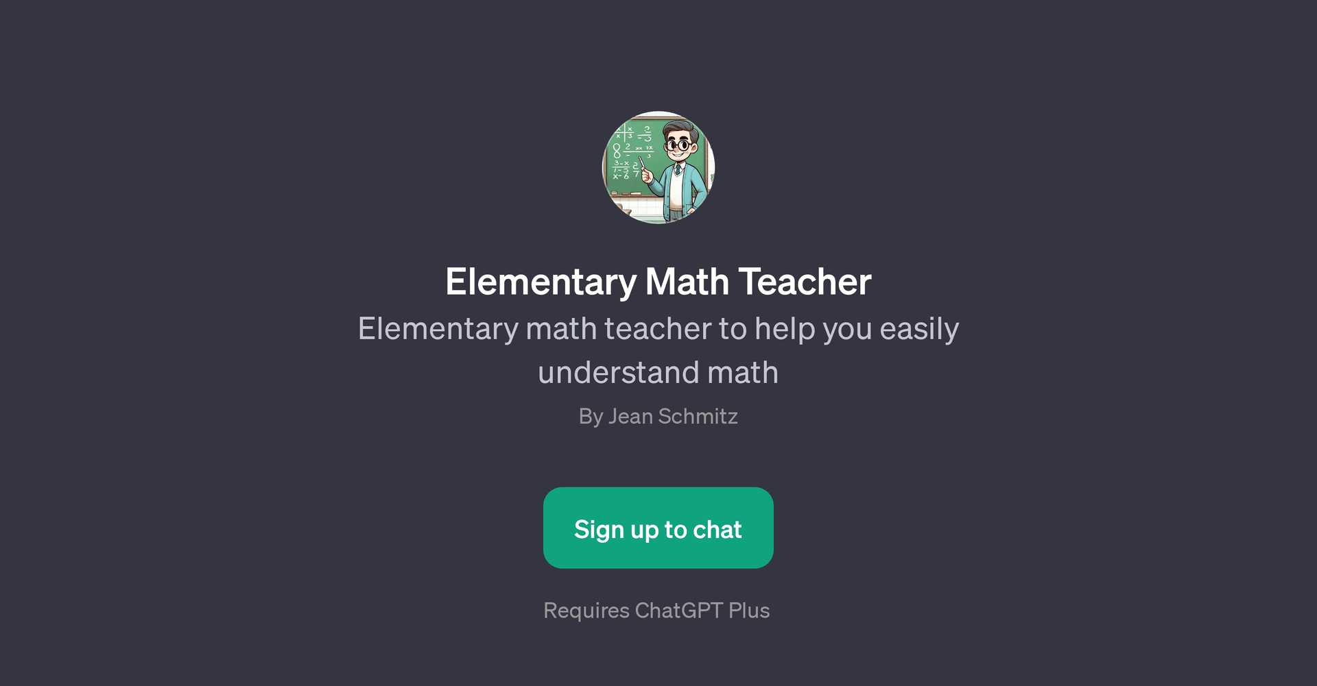 Elementary Math Teacher