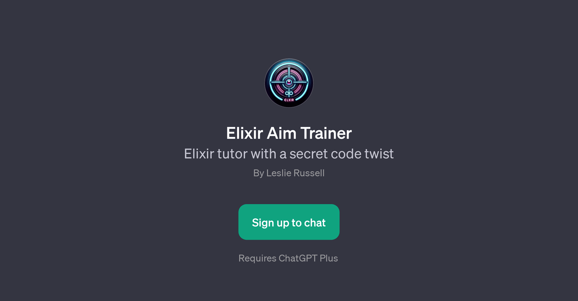 Elixir Aim Trainer