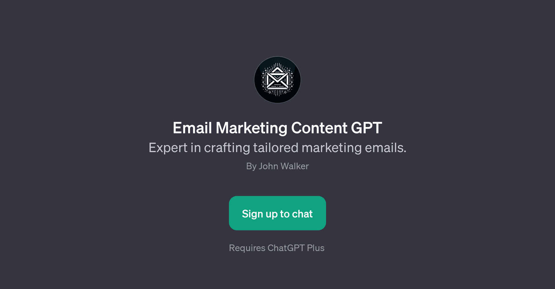 Email Marketing Content GPT