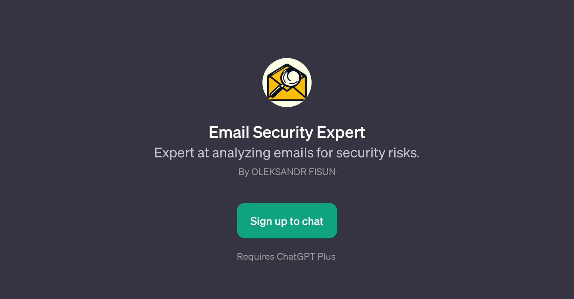Email Security Expert