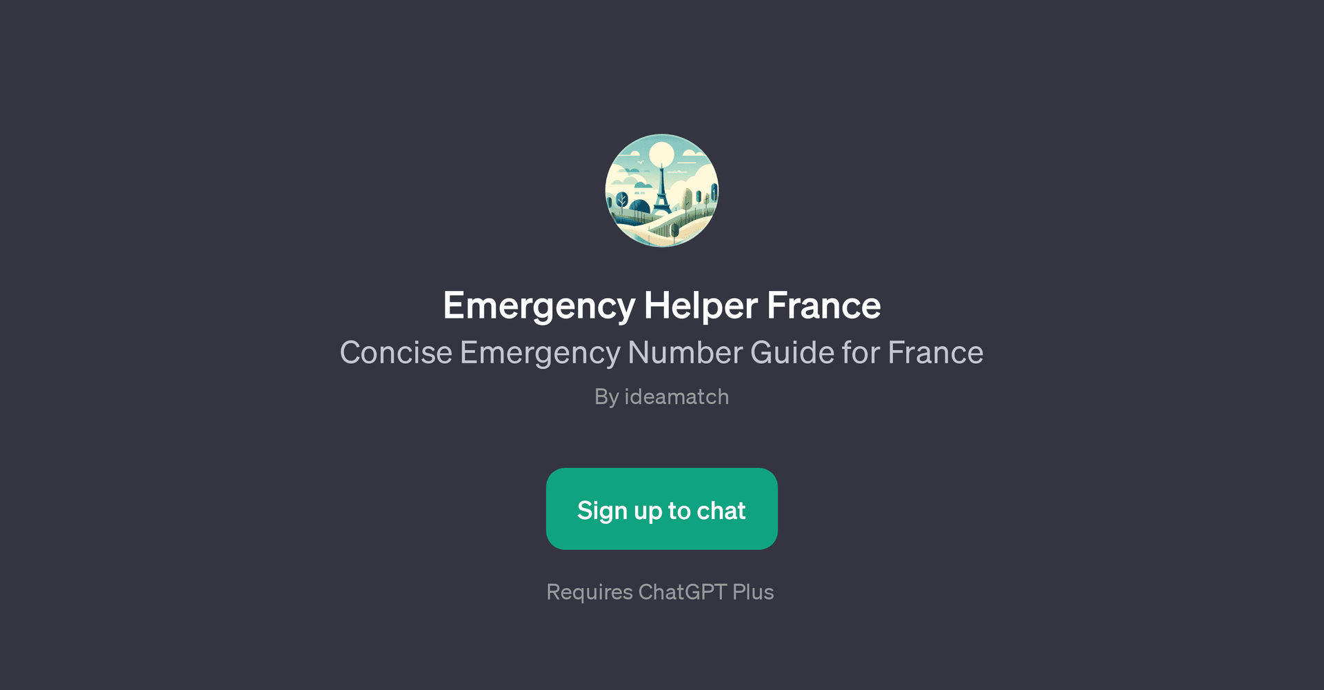 Emergency Helper France
