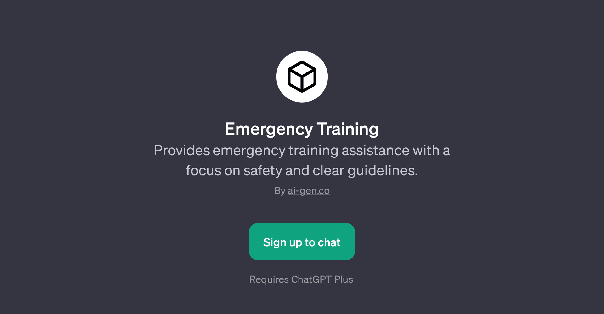 Emergency Training
