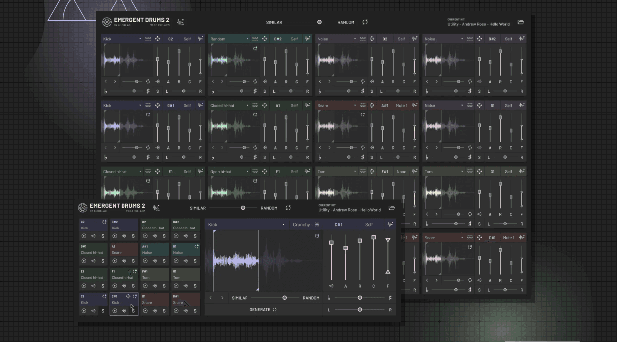 Emergent Drums