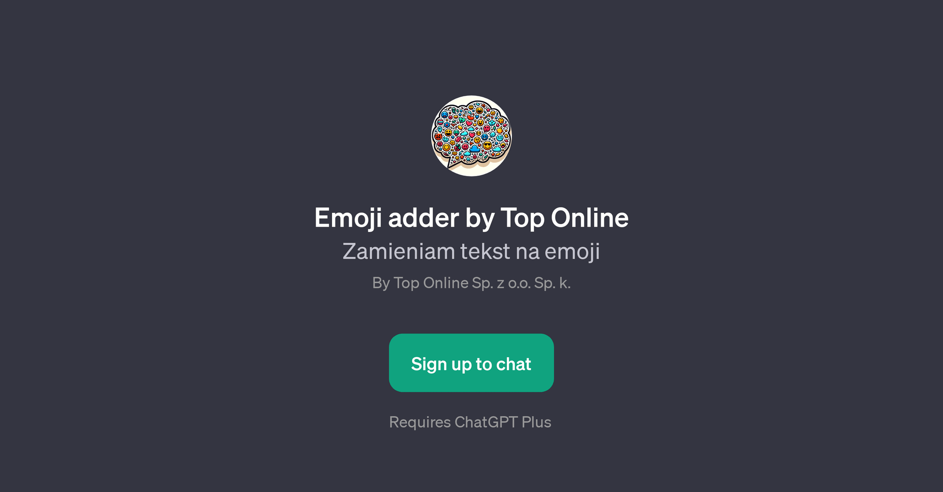 Emoji adder by Top Online