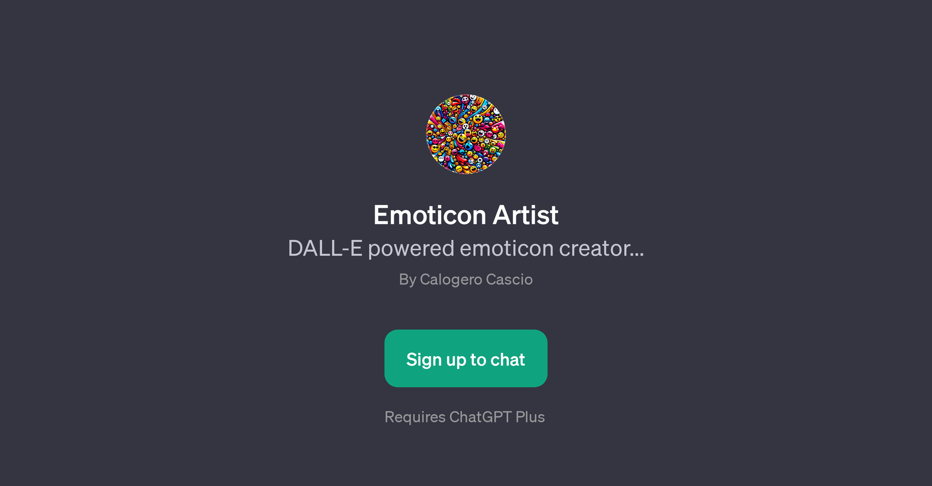 Emoticon Artist