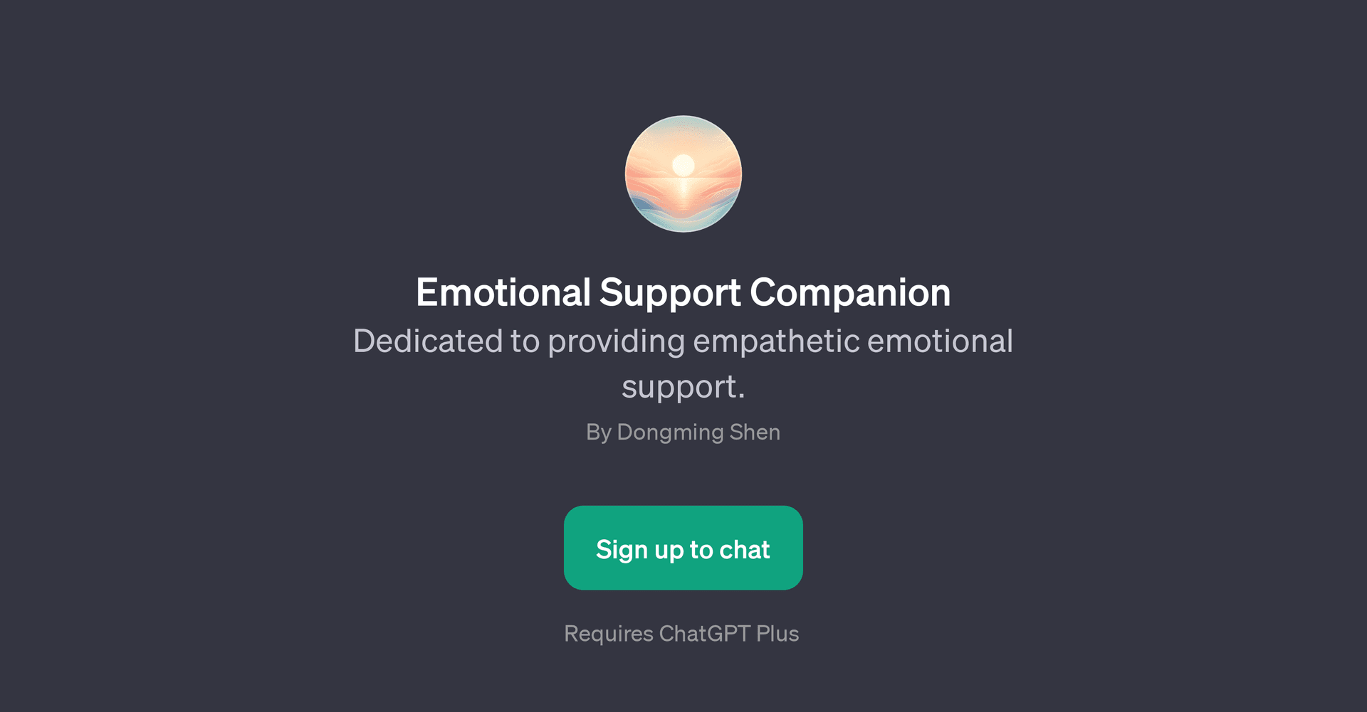 Emotional Support Companion