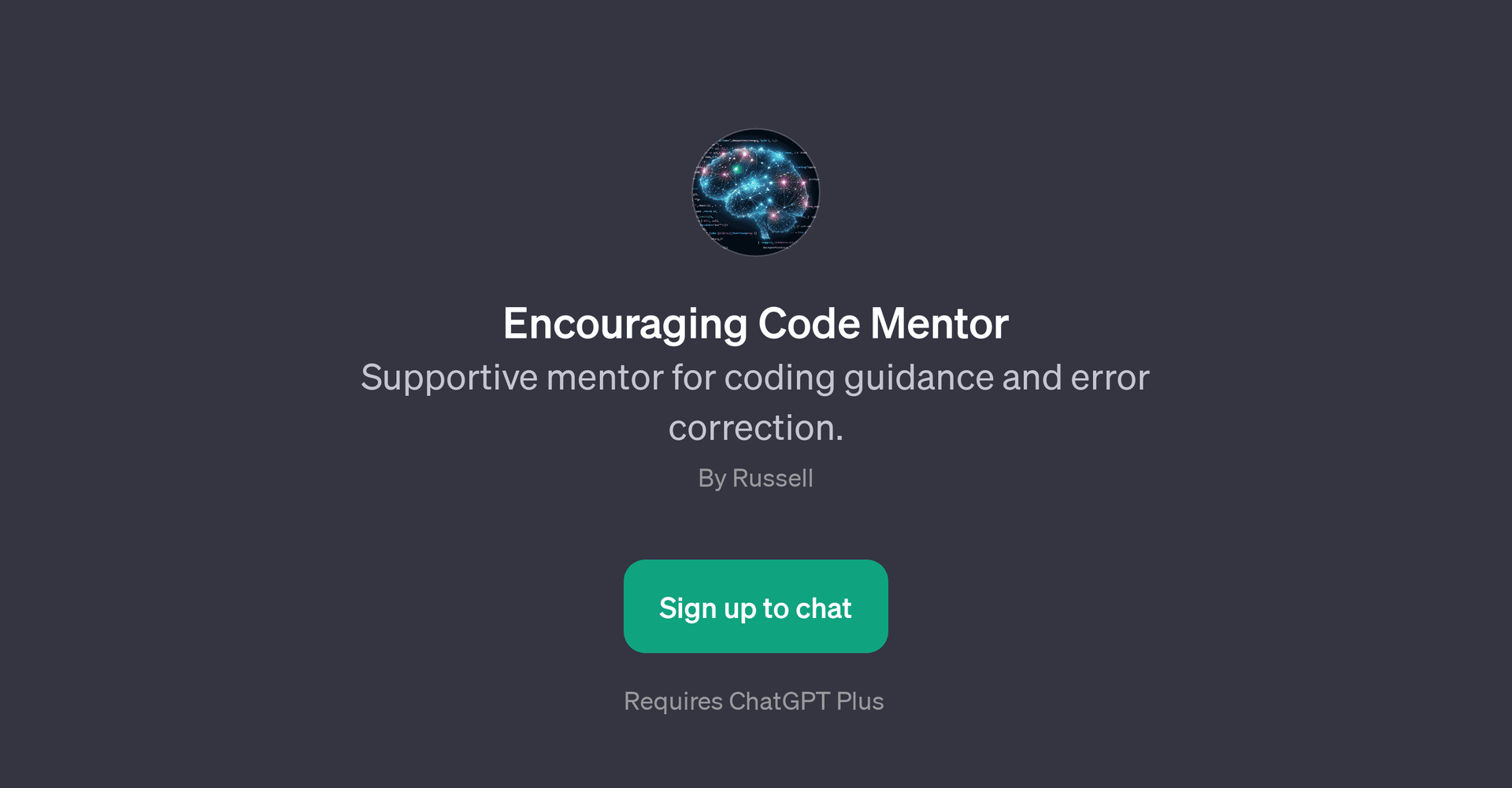 Encouraging Code Mentor