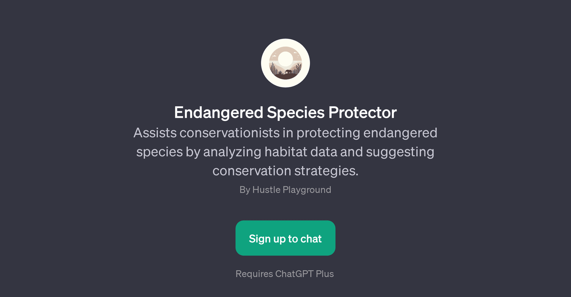 Endangered Species Protector