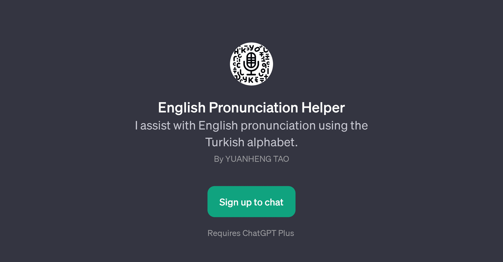 English Pronunciation Helper