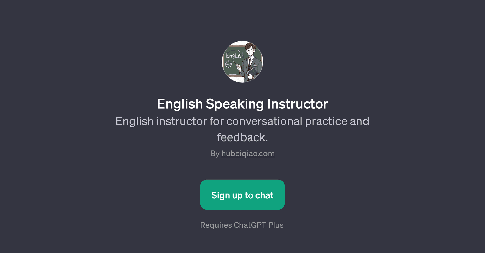 English Speaking Instructor