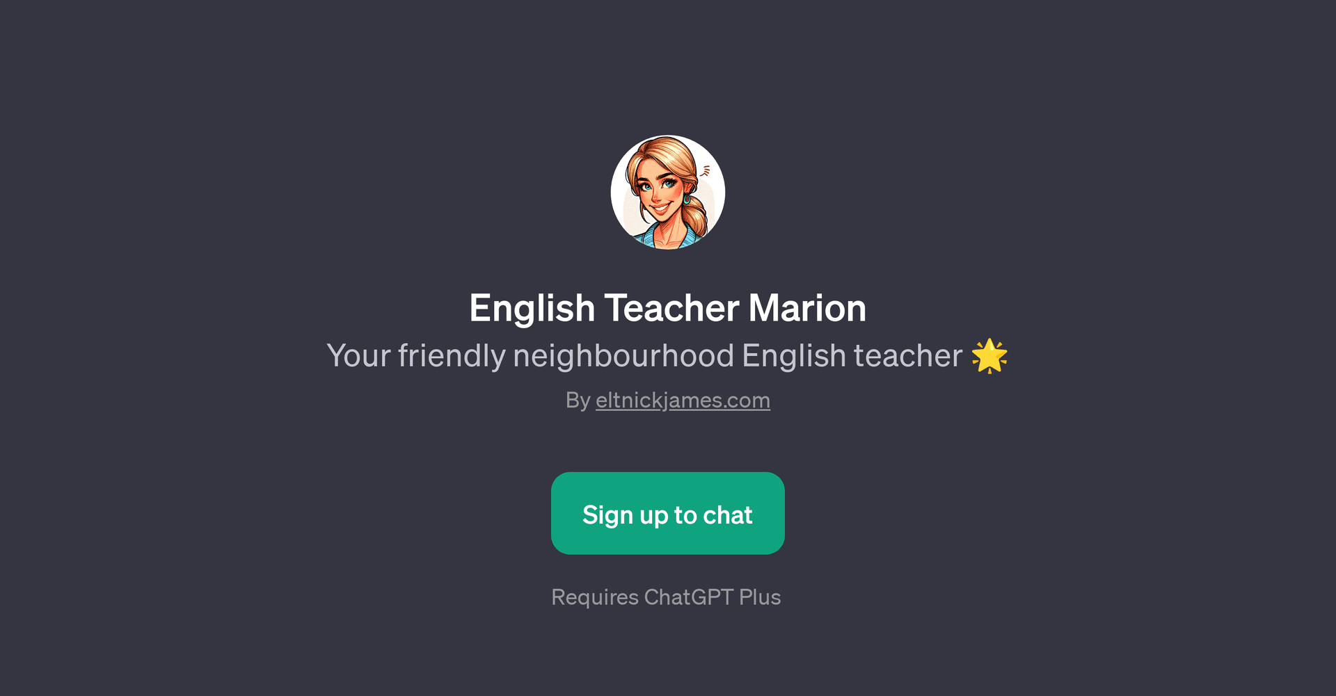 English Teacher Marion