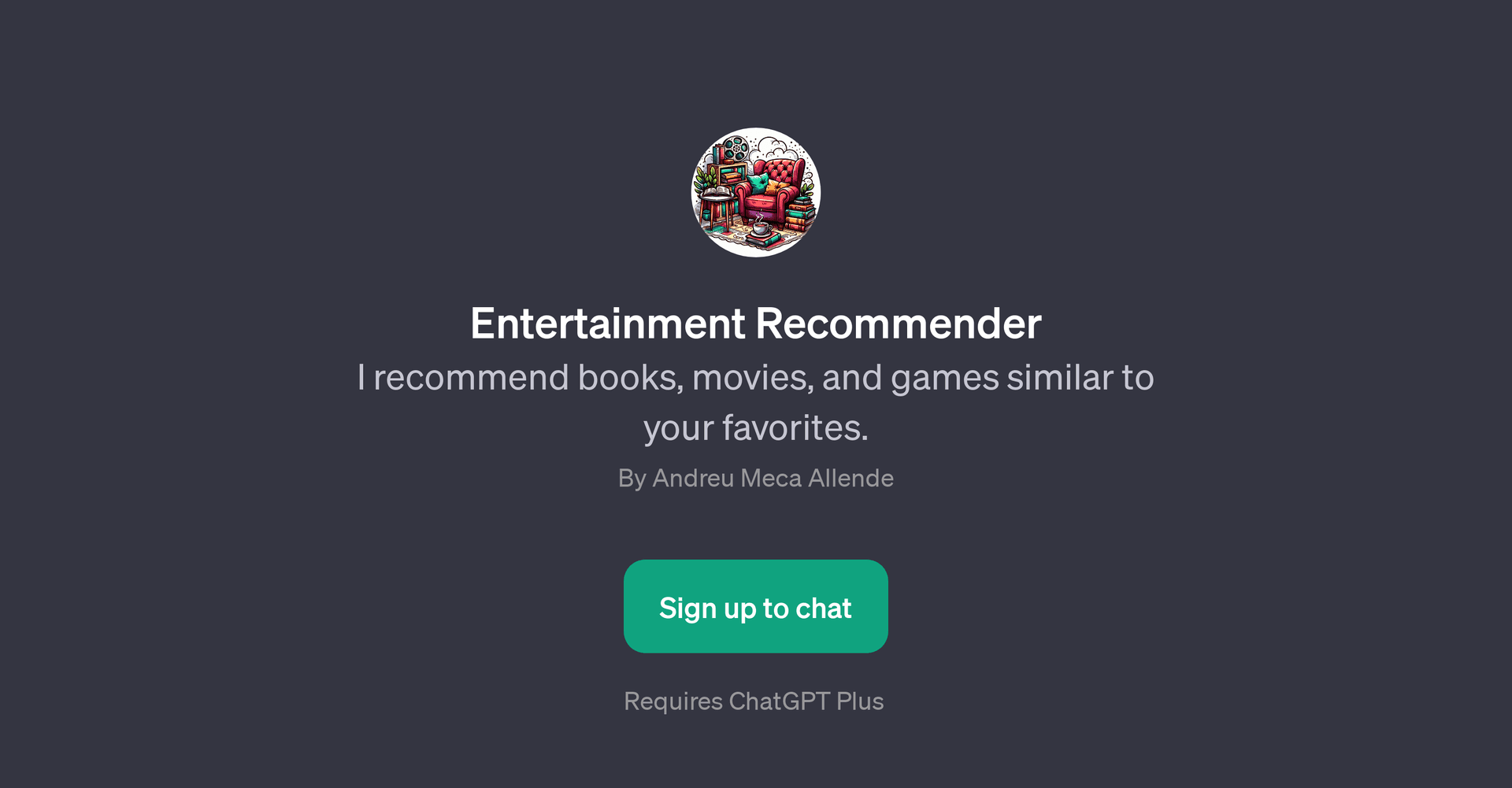 Entertainment Recommender