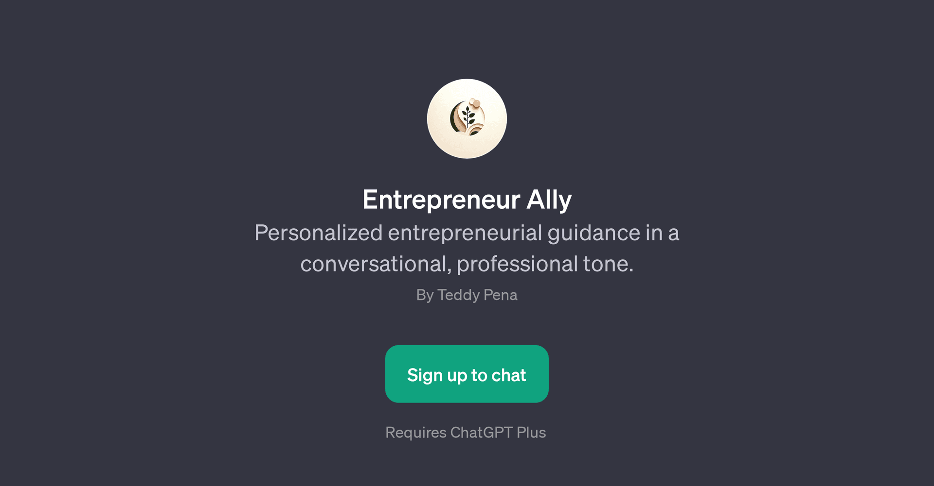 Entrepreneur Ally