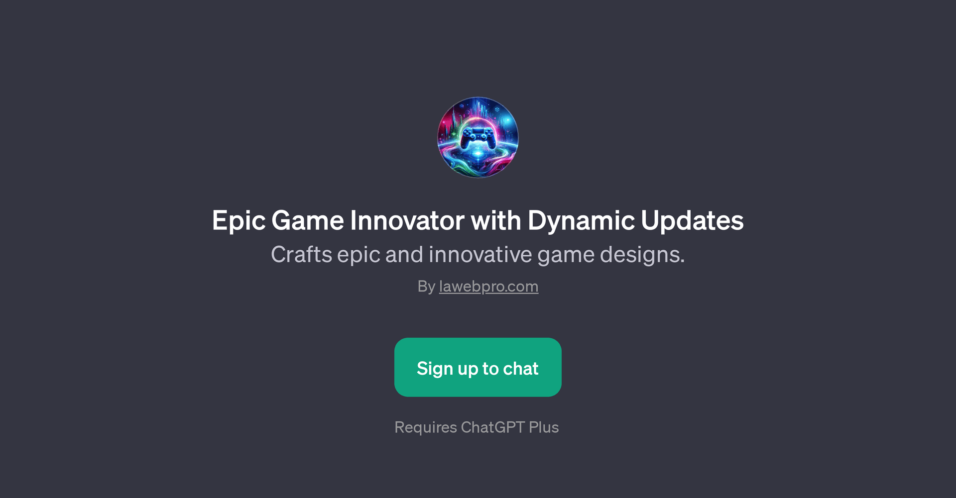 Epic Game Innovator with Dynamic Updates