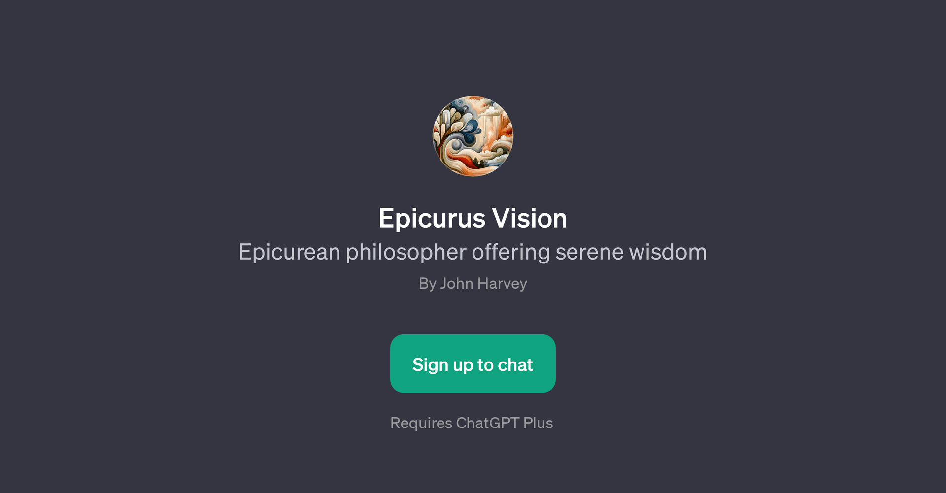 Epicurus Vision
