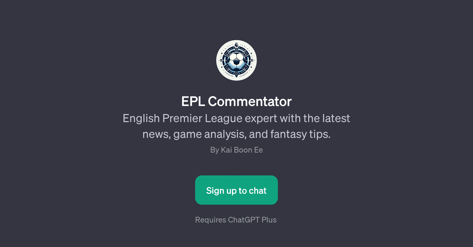 EPL Commentator