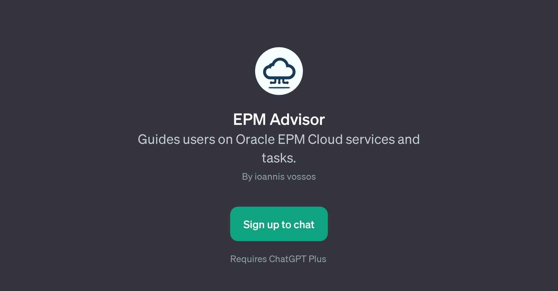 EPM Advisor