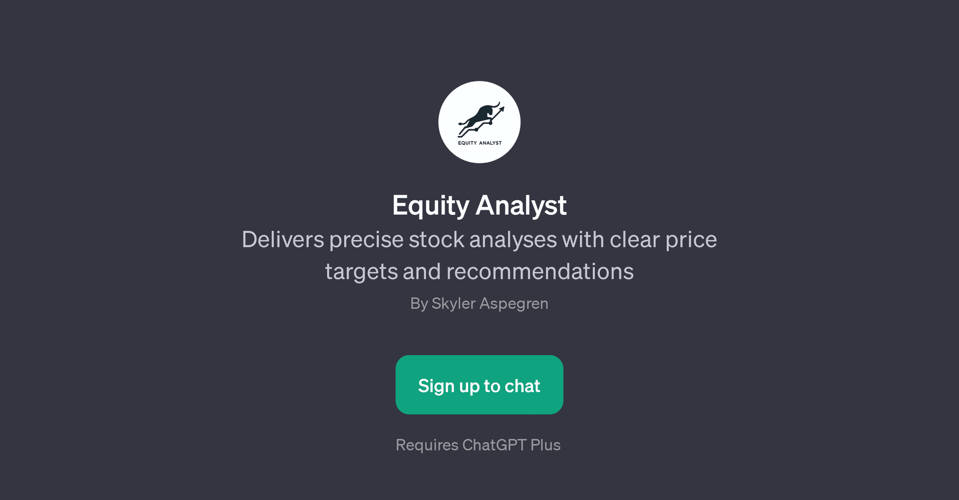 Equity Analyst