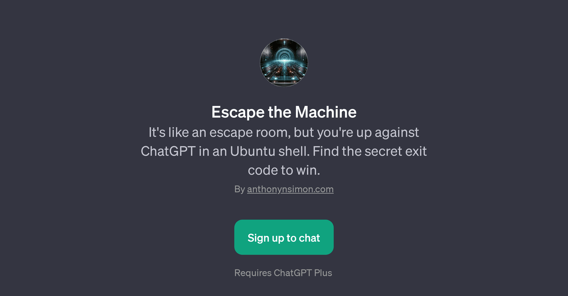 Escape the Machine