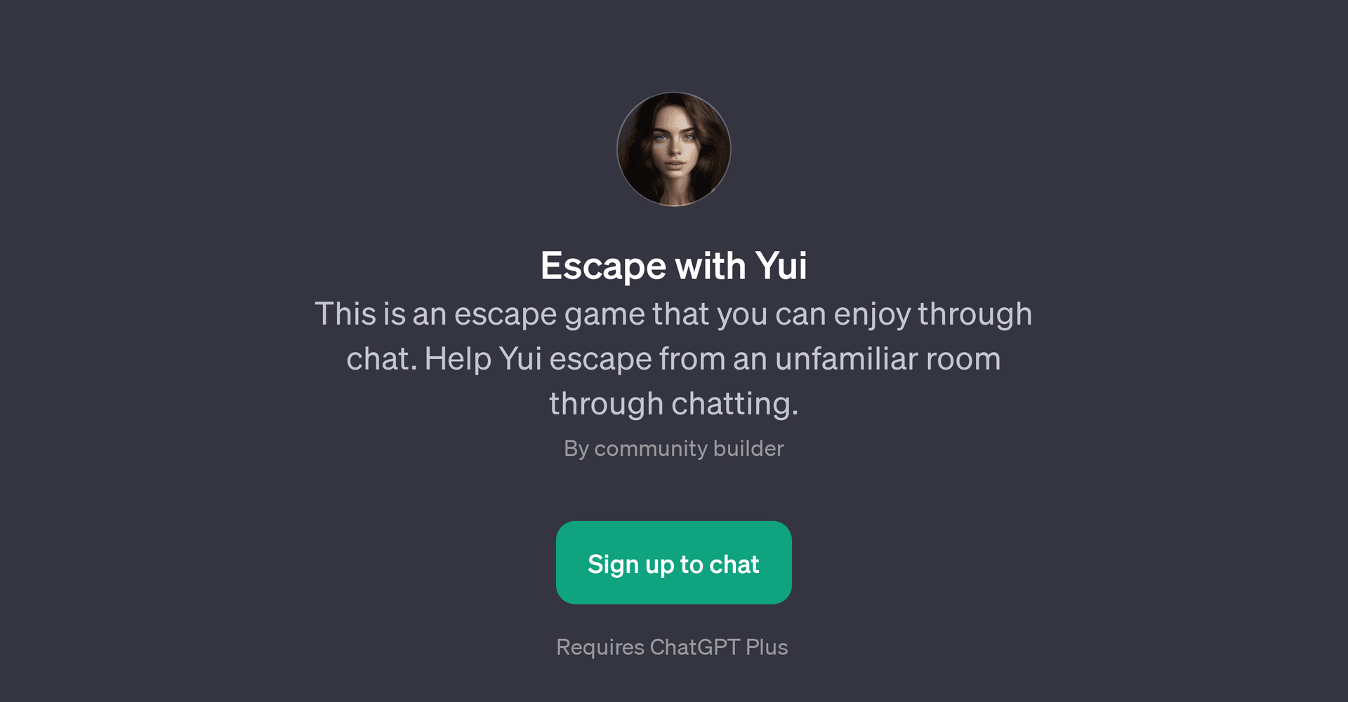Escape with Yui
