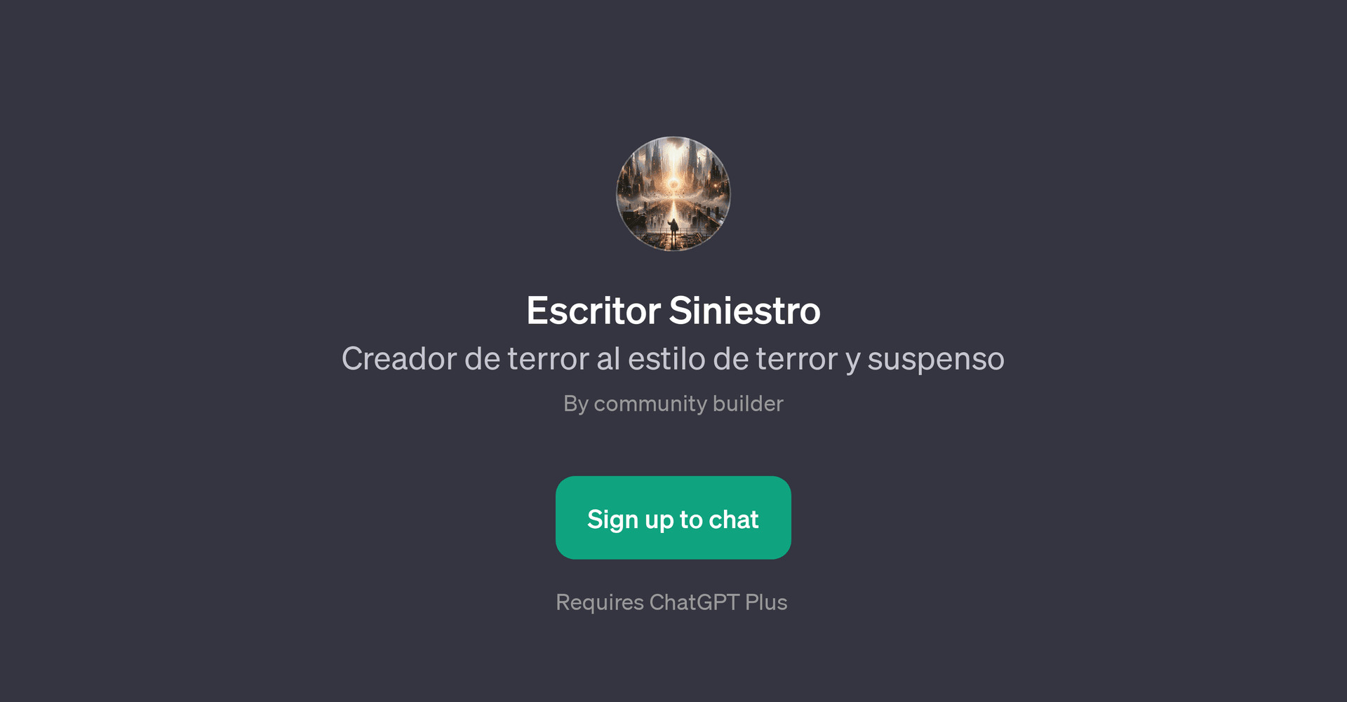 Escritor Siniestro