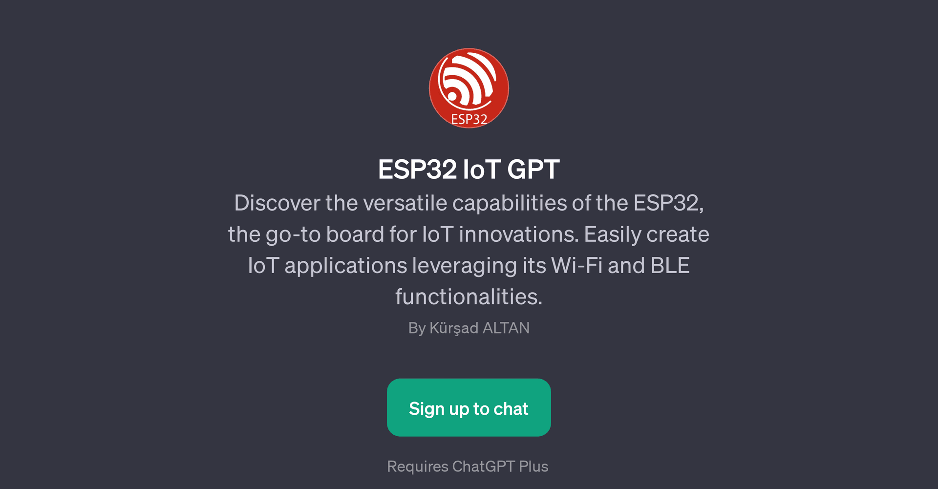 ESP32 IoT GPT