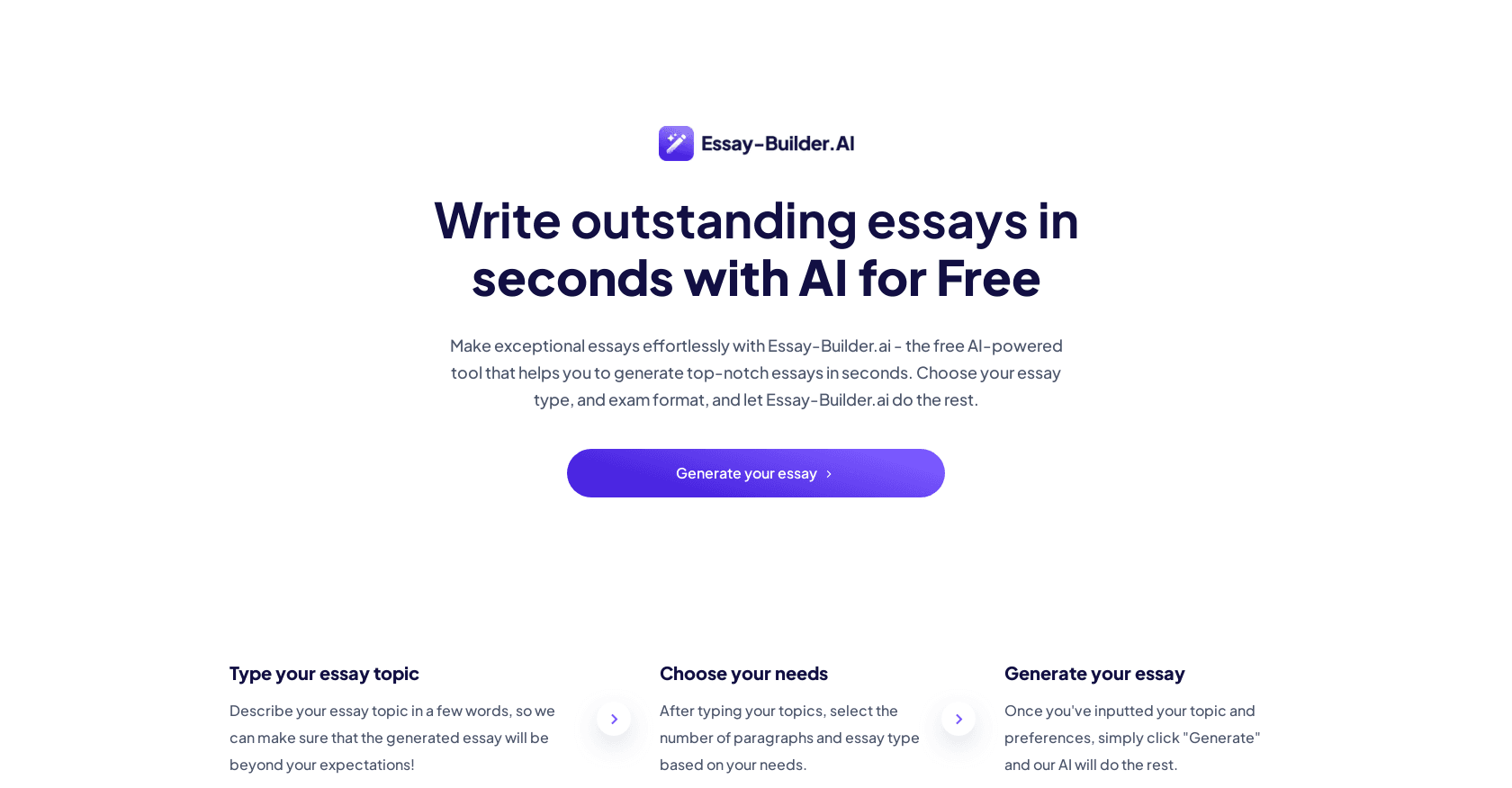 Essay Builder