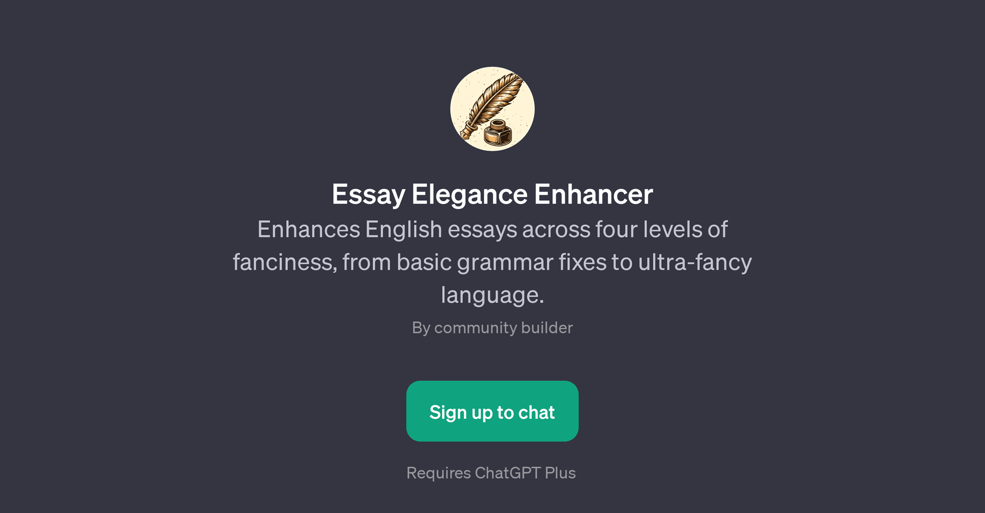 Essay Elegance Enhancer